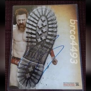 SHEAMUS SIGNED OFFICIAL WWE 11x14 PHOTO AUTOGRAPHED OFFICIAL MERCH